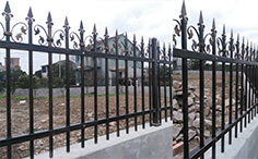 寧波鐵藝圍牆護欄現場案例